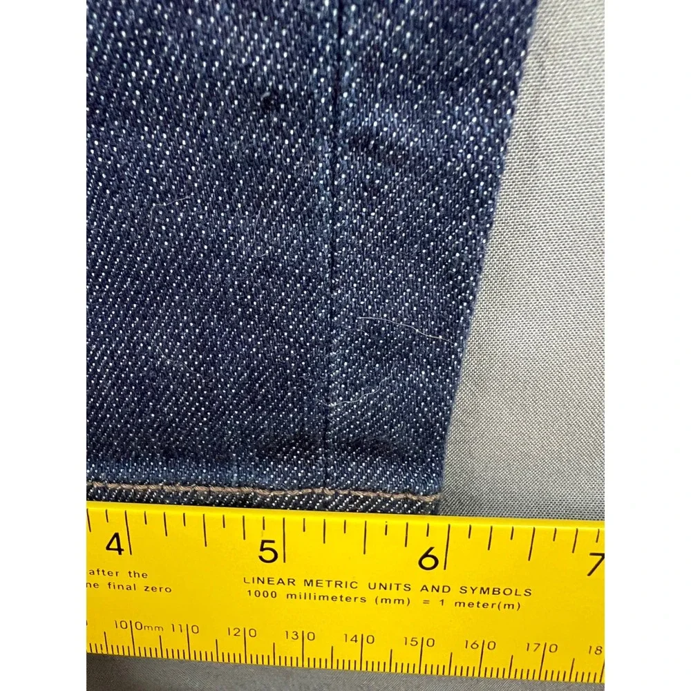 Loft Outlet Jeans Womens 8 Curvy Skinny Dark Indigo Blue Denim NWT
